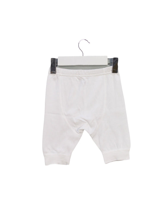 A White Leggings from Mides in size 0-3M for neutral. (Back View)