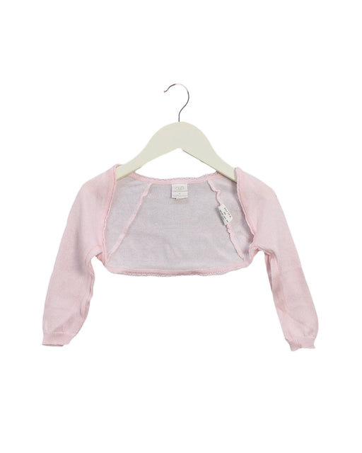 A Pink Cardigans from Chickeeduck in size 12-18M for girl. (Front View)