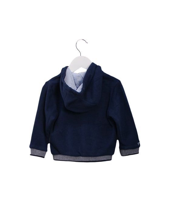 A Navy Lightweight Jackets from Mayoral in size 6-12M for boy. (Back View)