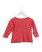 A Pink Cardigans from Purebaby in size 6-12M for girl. (Back View)