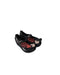 A Black Flats from Mini Melissa in size 18-24M for girl. (Front View)