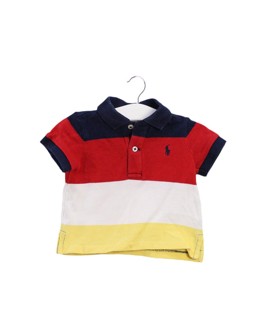 A Multicolour Short Sleeve Polos from Ralph Lauren in size 3-6M for boy. (Front View)