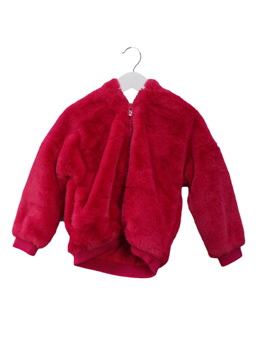 A Pink Lightweight Jackets from Kenzo in size 4T for girl. (Front View)