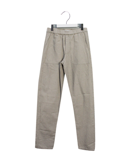A Beige Casual Pants from Bonpoint in size 12Y for boy. (Front View)