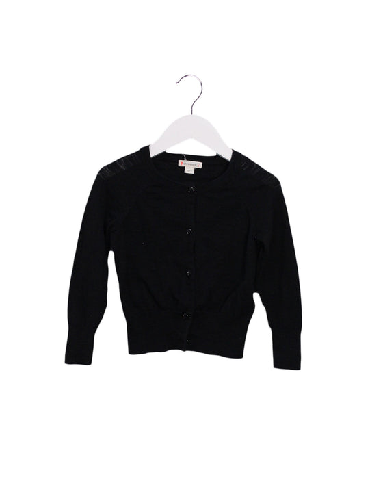 A Black Cardigans from Crewcuts in size 3T for girl. (Front View)