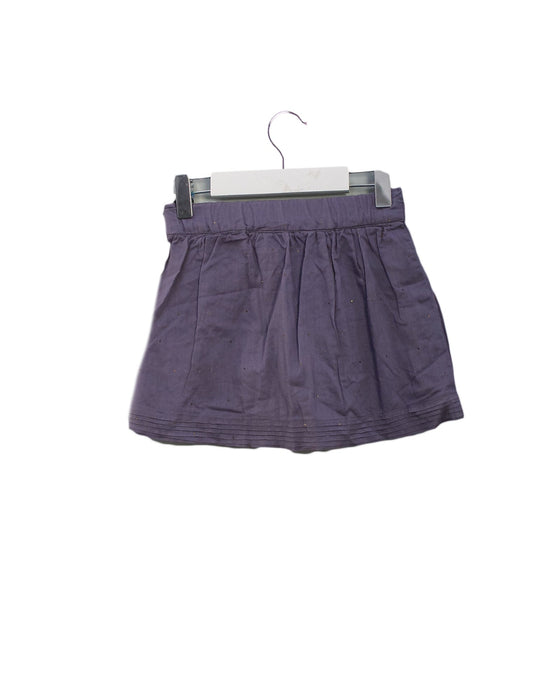 A Purple Short Skirts from Emile et Ida in size 4T for girl. (Back View)