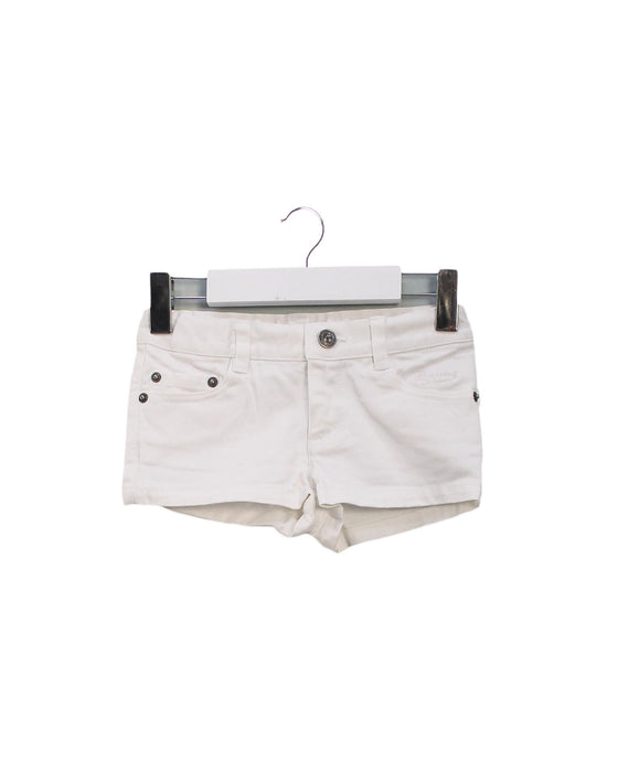 A White Shorts from Bonpoint in size 3T for girl. (Front View)