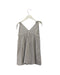 A Grey Sleeveless Dresses from Noro in size 4T for girl. (Back View)