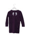 A Purple Sweater Dresses from Little Mercerie in size 4T for girl. (Back View)