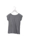 A Grey Short Sleeve Tops from Bonpoint in size 4T for girl. (Front View)