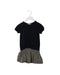 A Navy Sweater Dresses from Bonpoint in size 4T for girl. (Front View)