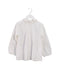 A White Long Sleeve Tops from Les Enfantines in size 6T for girl. (Front View)