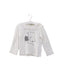 A White Long Sleeve Tops from EMC in size 12-18M for girl. (Front View)
