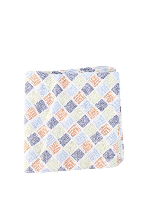 A Multicolour Swaddles from Aden & Anais in size O/S for neutral. (Front View)