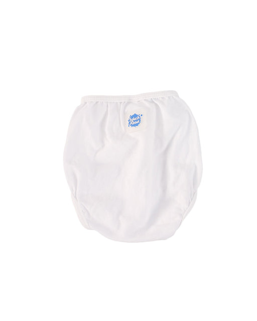 A White Cloth Diapers from Splash About in size XL for neutral. (Front View)