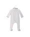 A White Long Sleeve Jumpsuits from Laranjinha in size 3-6M for girl. (Back View)