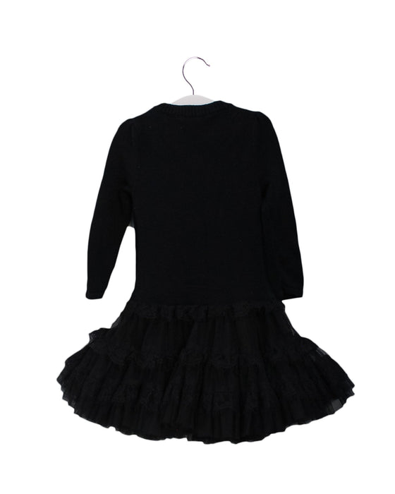 A Black Long Sleeve Dresses from Nicholas & Bears in size 12-18M for girl. (Back View)