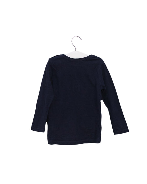 A Navy Long Sleeve Tops from Bonpoint in size 2T for boy. (Back View)