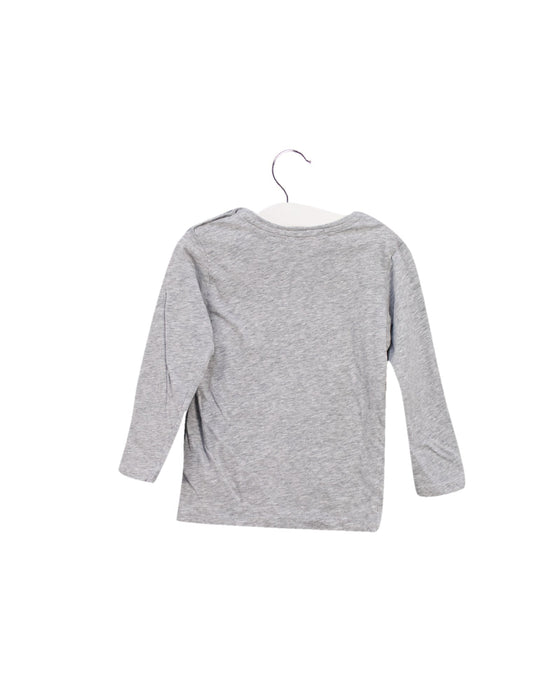 A Grey Long Sleeve Tops from Bonpoint in size 2T for boy. (Back View)