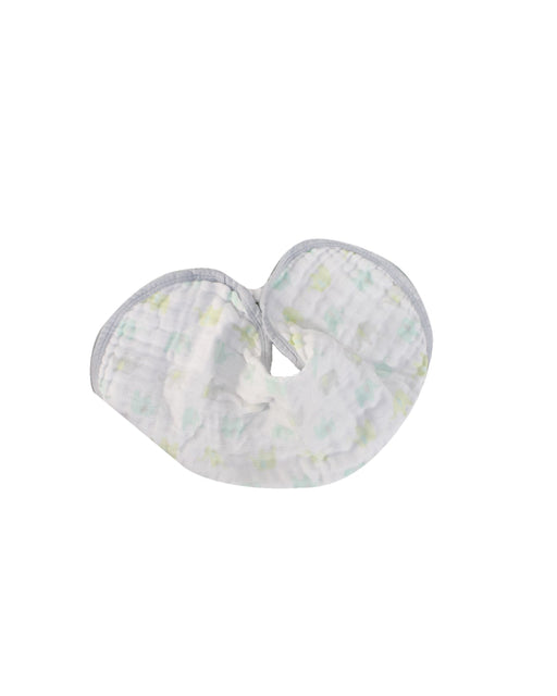 A White Bibs from Ideal Baby by Aden + Anais in size O/S for neutral. (Front View)