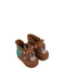 A Brown Casual Boots from Mini Melissa Jeremy Scott in size 12-18M for girl. (Front View)