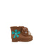 A Brown Casual Boots from Mini Melissa Jeremy Scott in size 12-18M for girl. (Back View)