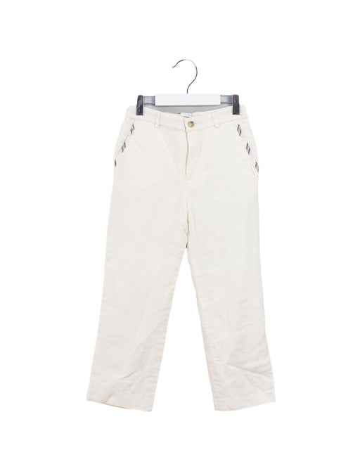 A White Casual Pants from Nicholas & Bears in size 6T for girl. (Front View)