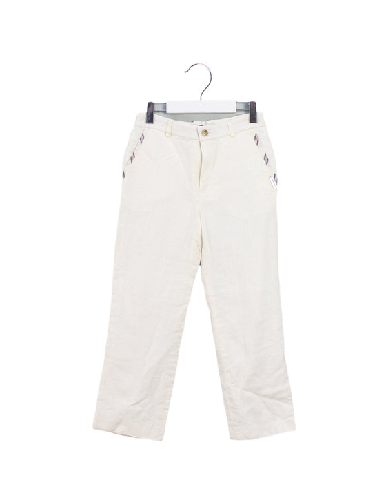 A White Casual Pants from Nicholas & Bears in size 6T for girl. (Front View)