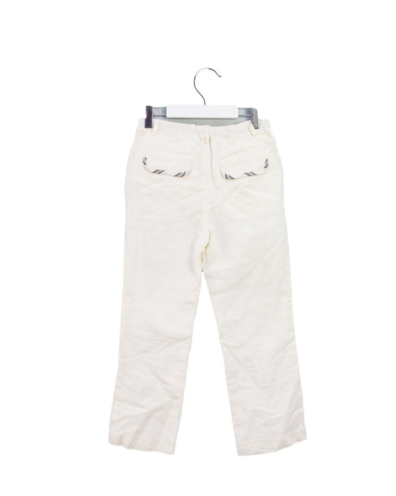 A White Casual Pants from Nicholas & Bears in size 6T for girl. (Back View)