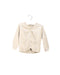 A Ivory Cardigans from Ovale in size 6-12M for girl. (Front View)