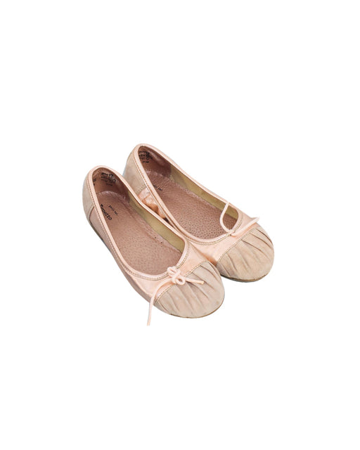 A Pink Flats from Repetto in size 9Y for girl. (Front View)