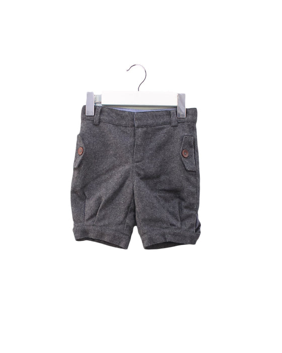 A Grey Shorts from Jacadi in size 3-6M for boy. (Front View)