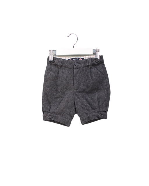 A Grey Shorts from Jacadi in size 3-6M for boy. (Front View)