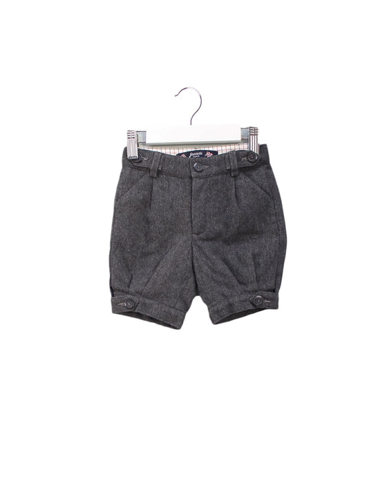 A Grey Shorts from Jacadi in size 3-6M for boy. (Front View)