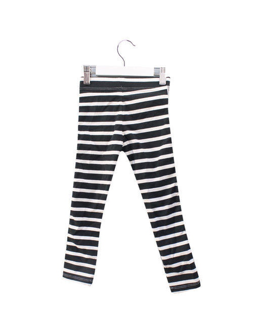 A Navy Leggings from Crewcuts in size 5T for girl. (Front View)