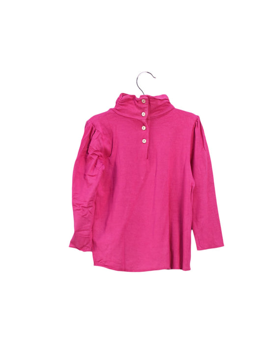 A Pink Long Sleeve Tops from Ralph Lauren in size 18-24M for girl. (Back View)
