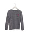 A Grey Long Sleeve Tops from Crewcuts in size 8Y for girl. (Front View)