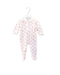 A White Onesies from Tartine et Chocolat in size 6-12M for girl. (Front View)