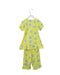 A Yellow Pants Sets from Miki House in size 7Y for girl. (Back View)