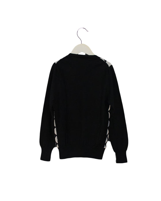 A Black Cardigans from FITH in size 8Y for girl. (Back View)