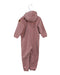 A Pink Long Sleeve Jumpsuits from Mini Rodini in size 12-18M for girl. (Back View)