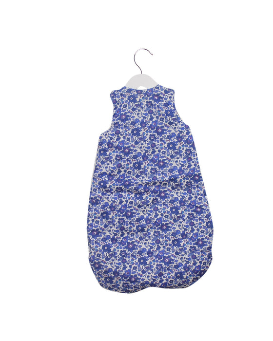 A Blue Sleepsacs from Jacadi in size 0-3M for boy. (Back View)