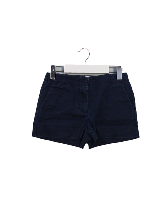 A Navy Shorts from Crewcuts in size 6T for girl. (Front View)