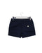 A Navy Shorts from Crewcuts in size 6T for girl. (Back View)