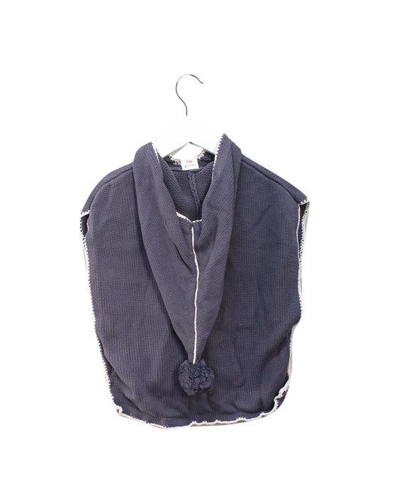 A Grey Capes & Ponchos from Seed in size O/S for girl. (Back View)