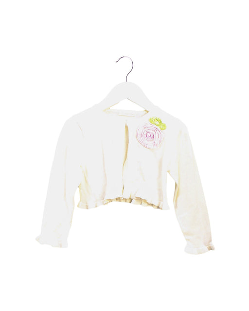 A Ivory Cardigans from Cinderella in size 4T for girl. (Front View)