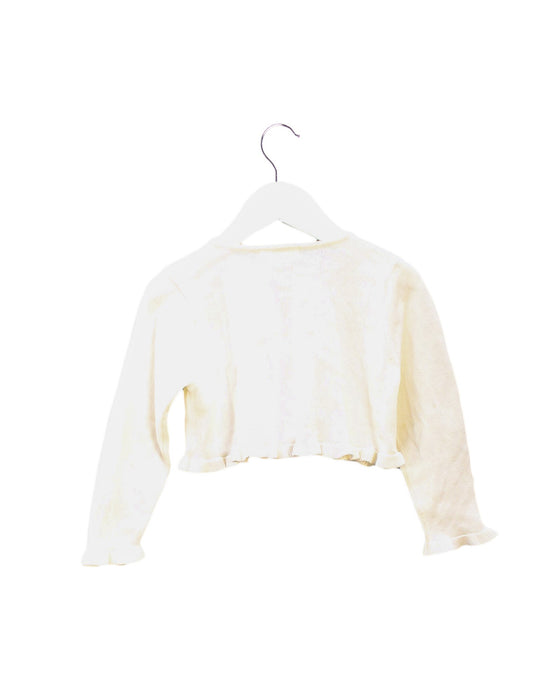 A Ivory Cardigans from Cinderella in size 4T for girl. (Back View)