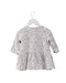 A Grey Long Sleeve Dresses from The Bonnie Mob in size 6-12M for girl. (Back View)
