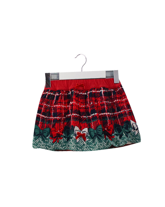 A Red Short Skirts from Blumarine in size 6-12M for girl. (Front View)