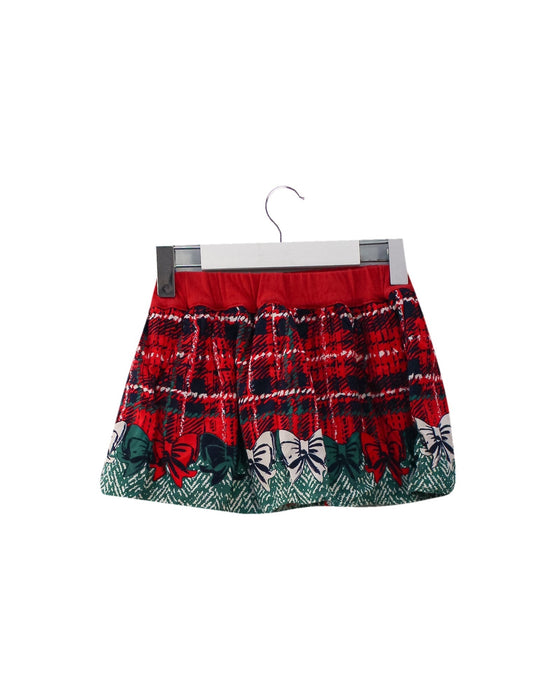 A Red Short Skirts from Blumarine in size 6-12M for girl. (Back View)